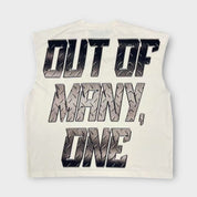 Godspeed Steel Sharpens Steel Sleeveless T-Shirt Bone