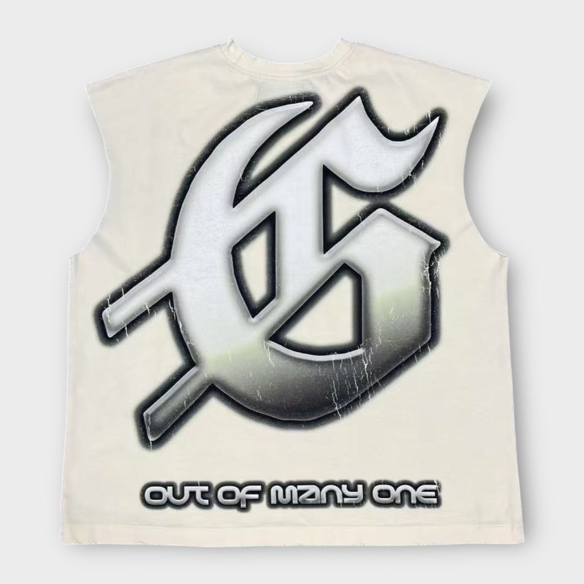 Godspeed Sunken Liberty 2 Sleeveless T-Shirt Bone