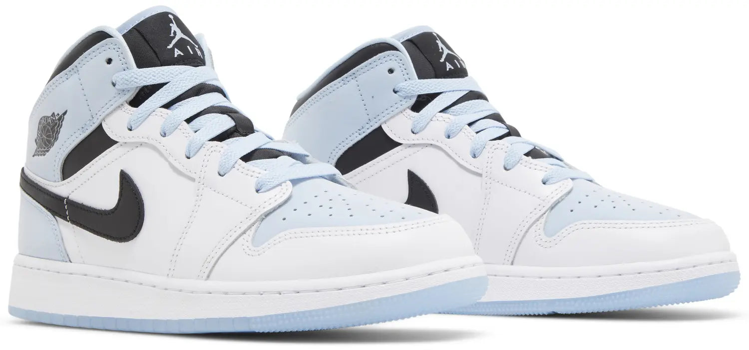 Air Jordan 1 Mid SE Ice Blue (GS)