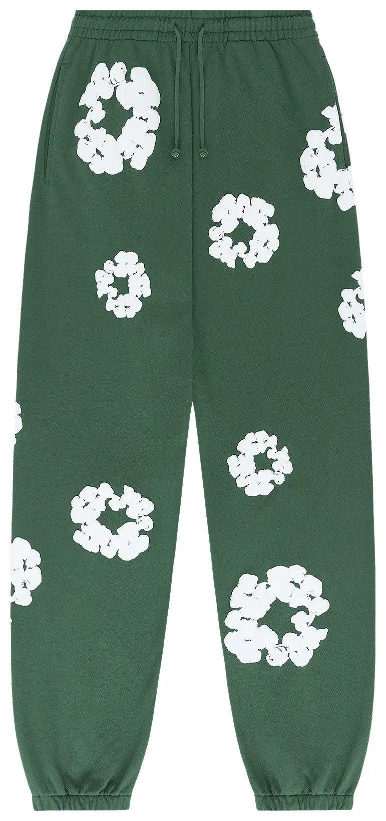 Denim Tears The Cotton Wreath Sweatpants Green