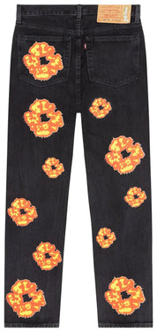 Offset Tears Levi's The Cotton Wreath Jean Black