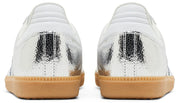 Adidas Samba OG Silver Metallic Cracked Leather (Women's)