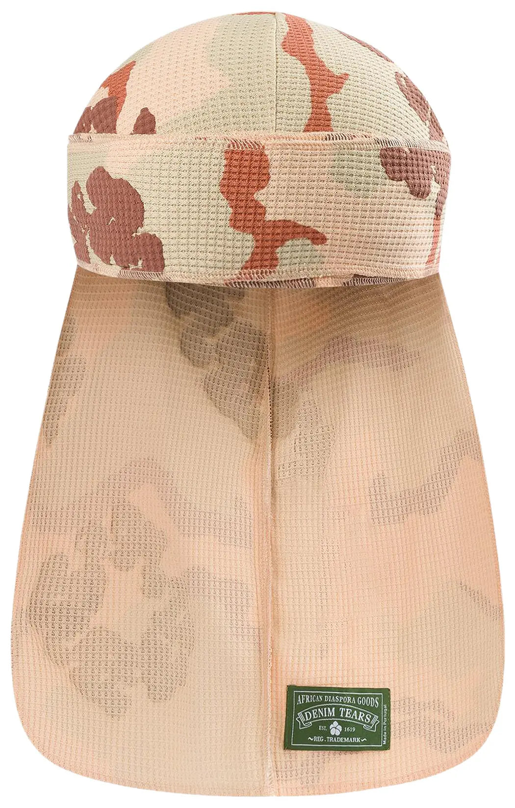 Denim Tears Desert Storm Tan Camo Cotton Wreath Durag