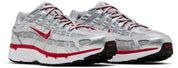 Nike P-6000 Metallic Silver Gym Red