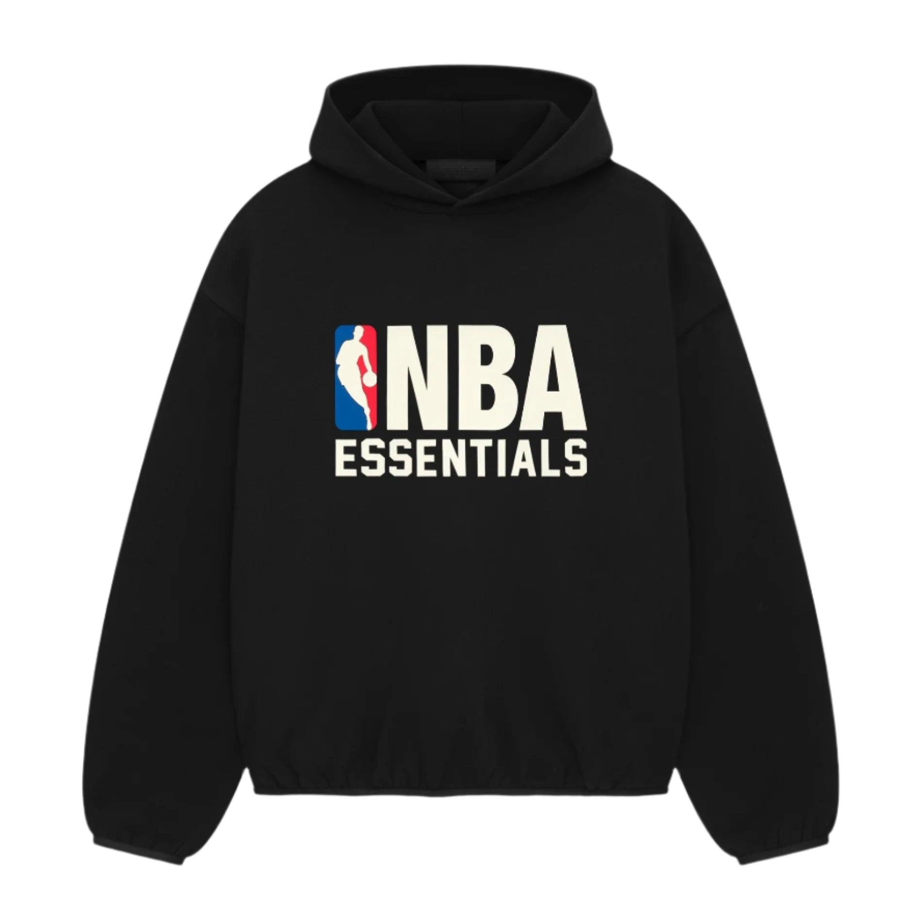 Fear of God Essentials NBA Hoodie Black