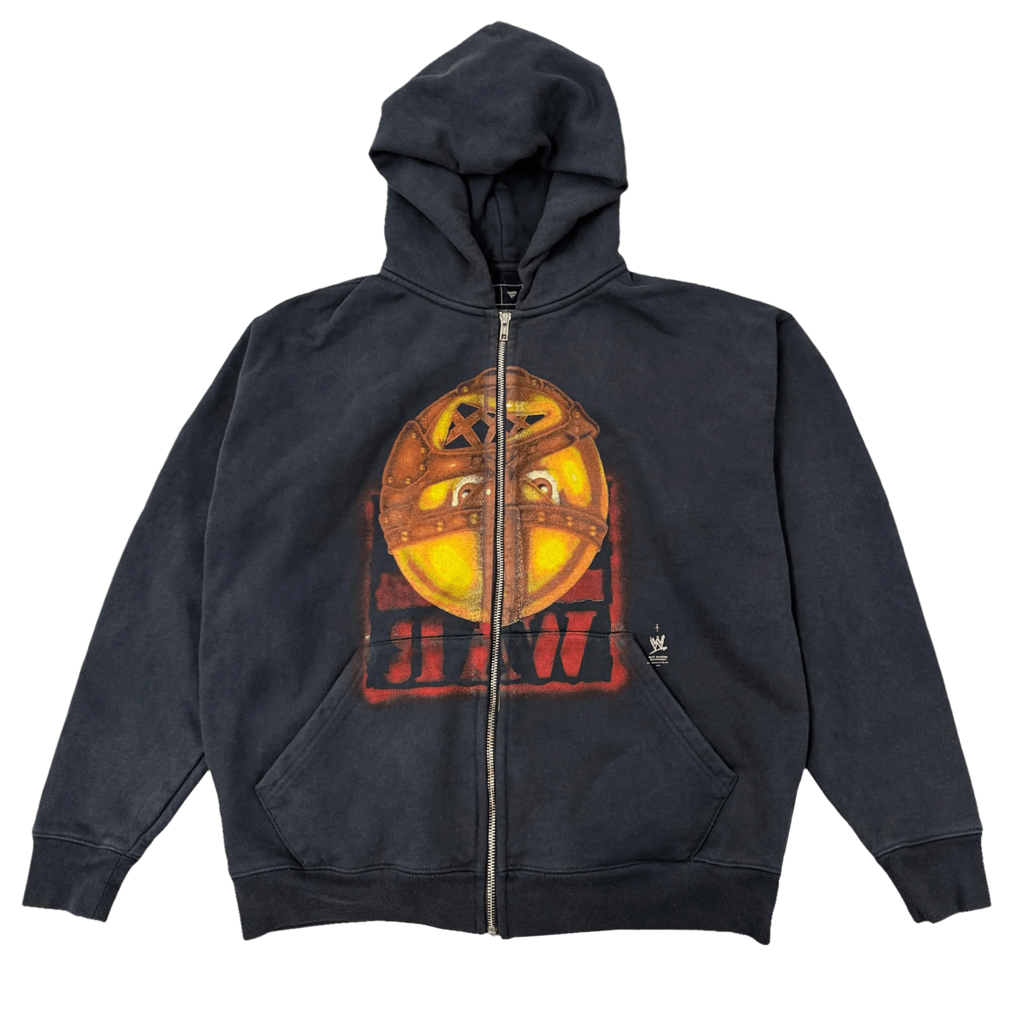 Cactus Jack x WWE Mankind Zip Hoodie Black (ComplexCon)