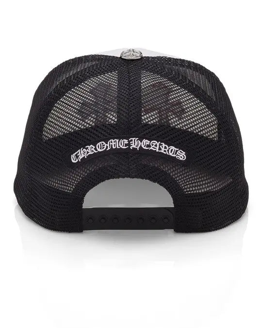 Chrome Hearts Triple Cross USA Trucker Hat Red, White & Blue