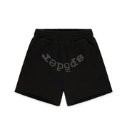 Sp5der OG Web V2 Phantom Sweatshort Black