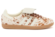 Adidas Samba LT Cow Print Brown White (Women's)