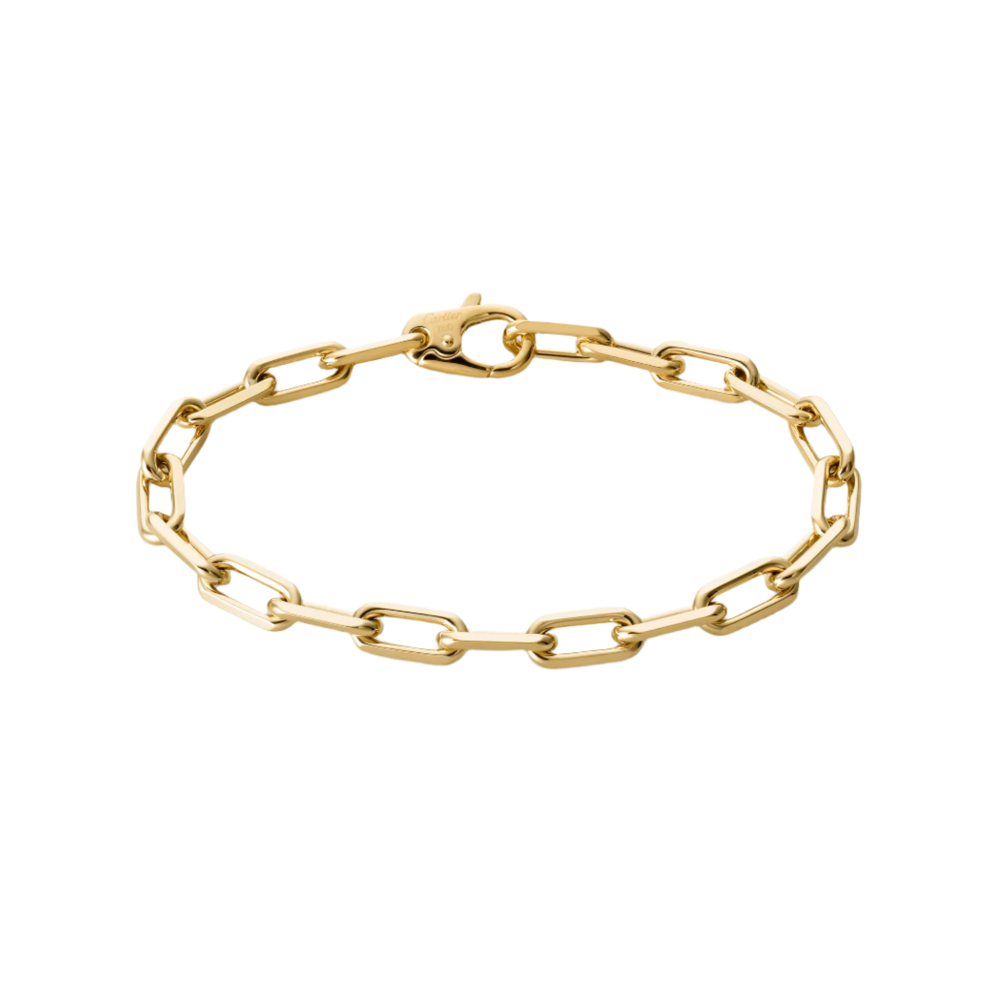 Cartier Santos de Cartier Bracelet, Chain, Medium Model, Yellow Gold