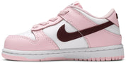 Nike Dunk Low Pink Foam Red White (Toddler)
