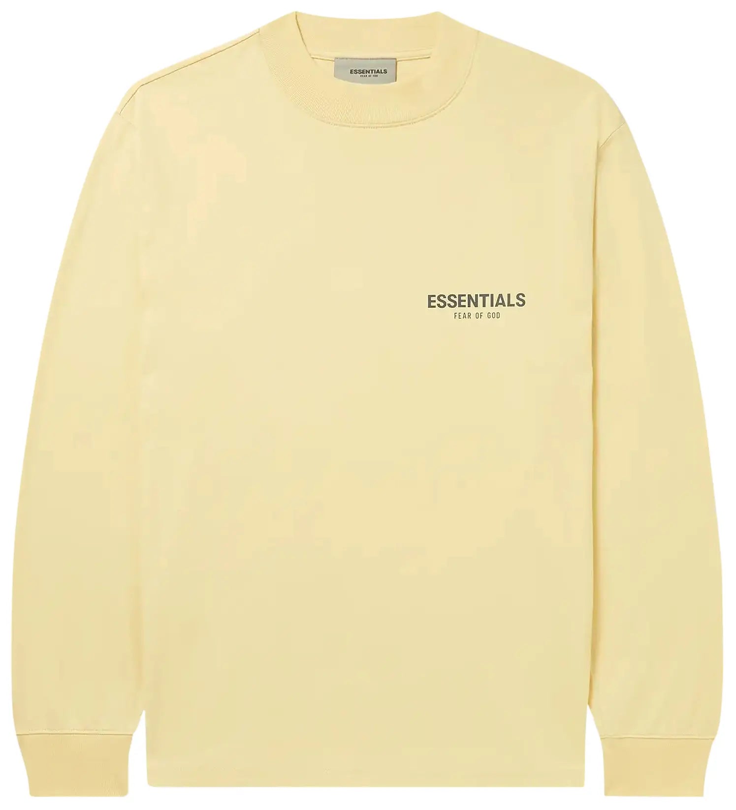 Fear of God Essentials Long Sleeve T-shirt Garden Cream