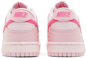 Nike Dunk Low Triple Pink (Preschool)