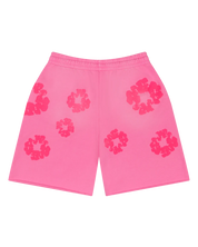 Denim Tears Mono Cotton Wreath Sweat Shorts Pink