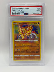 2020 Pokémon Vivid Voltage Zamazenta Amazing Rare 102/185 PSA 9 MINT