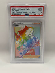 2020 Pokémon Champion's Path Piers Full Art Secret Rare 078/073 PSA 9 MINT