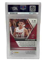 2019 Panini Mosaic Tyler Herro Reactive Orange Rookie Card #280 PSA 10 GEM MINT