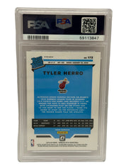 2019 Panini Donruss Optic Tyler Herro Hyper Pink Rookie Card #172 PSA 10 GEM MINT