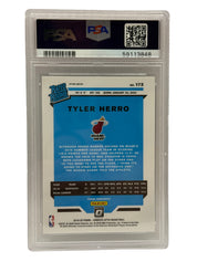 2019 Panini Donruss Optic Tyler Herro Holo Rookie Card #172 PSA 9 MINT