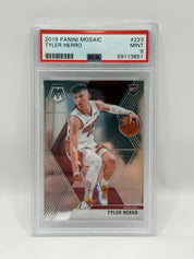 2019 Panini Mosaic Tyler Herro Rookie Card #223 PSA 9 MINT