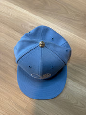 Chrome Hearts Baseball Fitted Hat Blue Viny Heart - Size 7 1/4