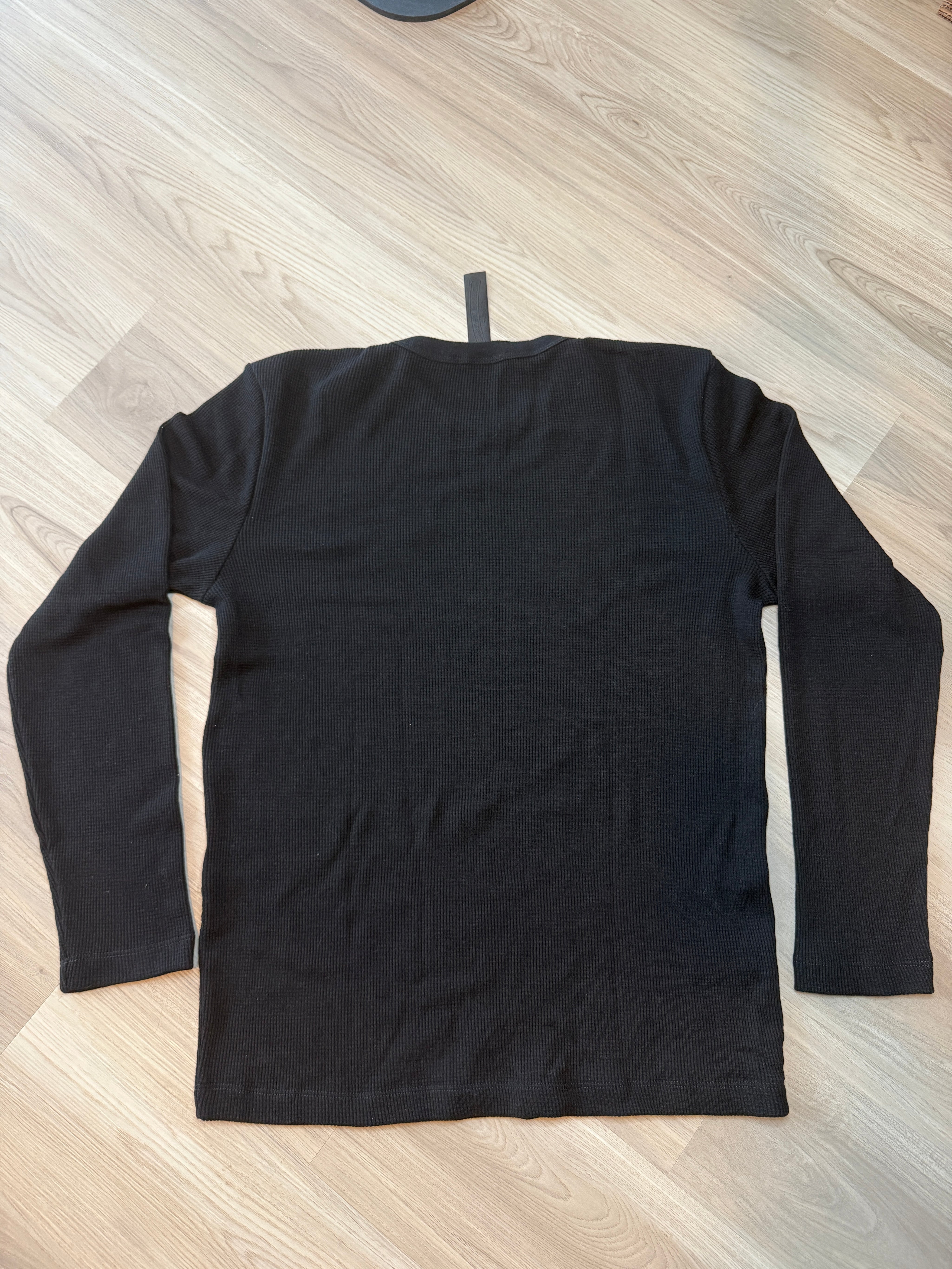 Chrome Hearts Wool Embroidered L/S Thermal Crewneck Black