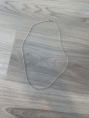 Chrome Hearts Roll Chain Silver Necklace (24”)
