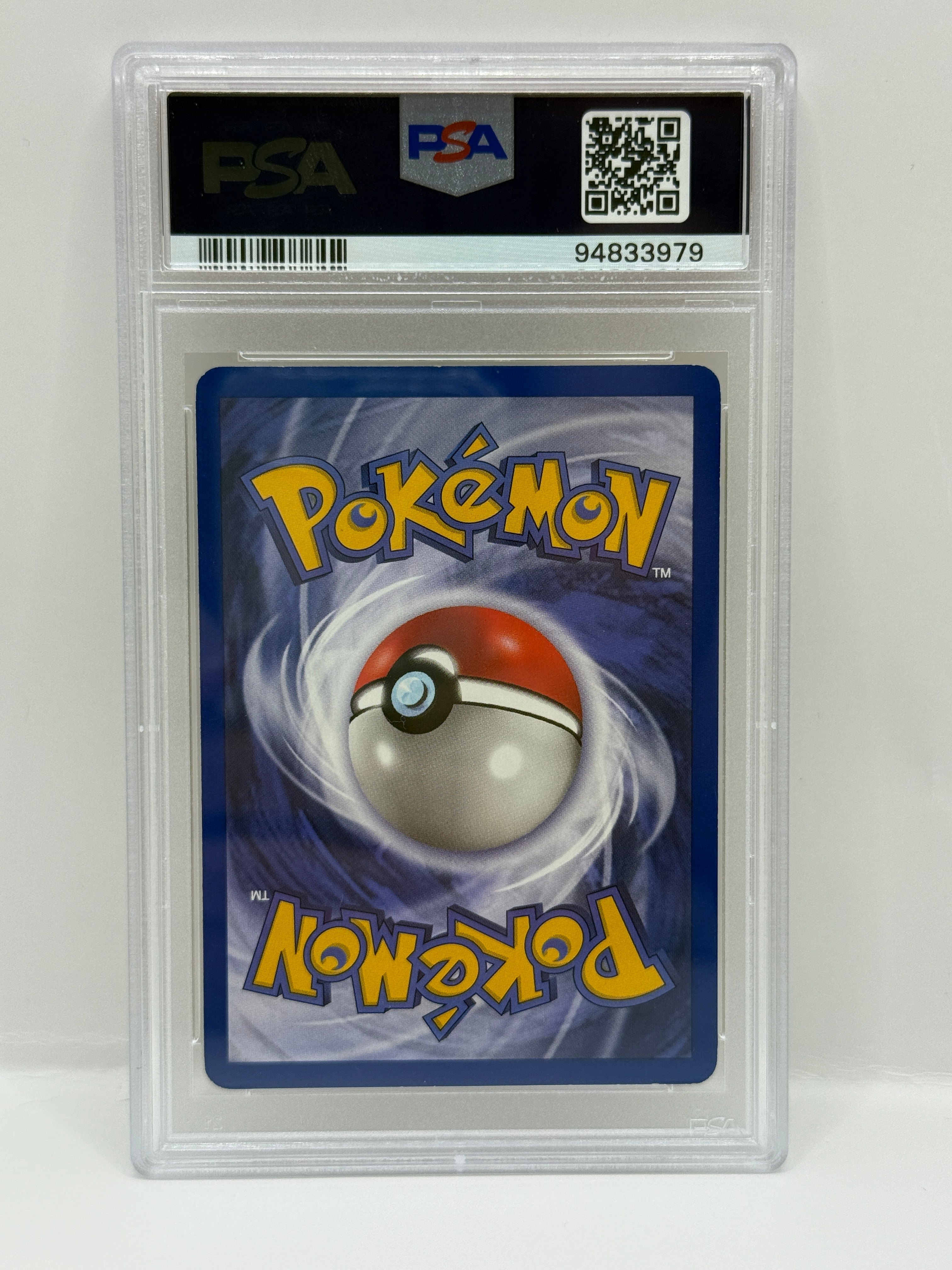 2000 Pokémon Rocket Dark Dragonite ERROR No Holo 5/82 PSA 7 NEAR MINT