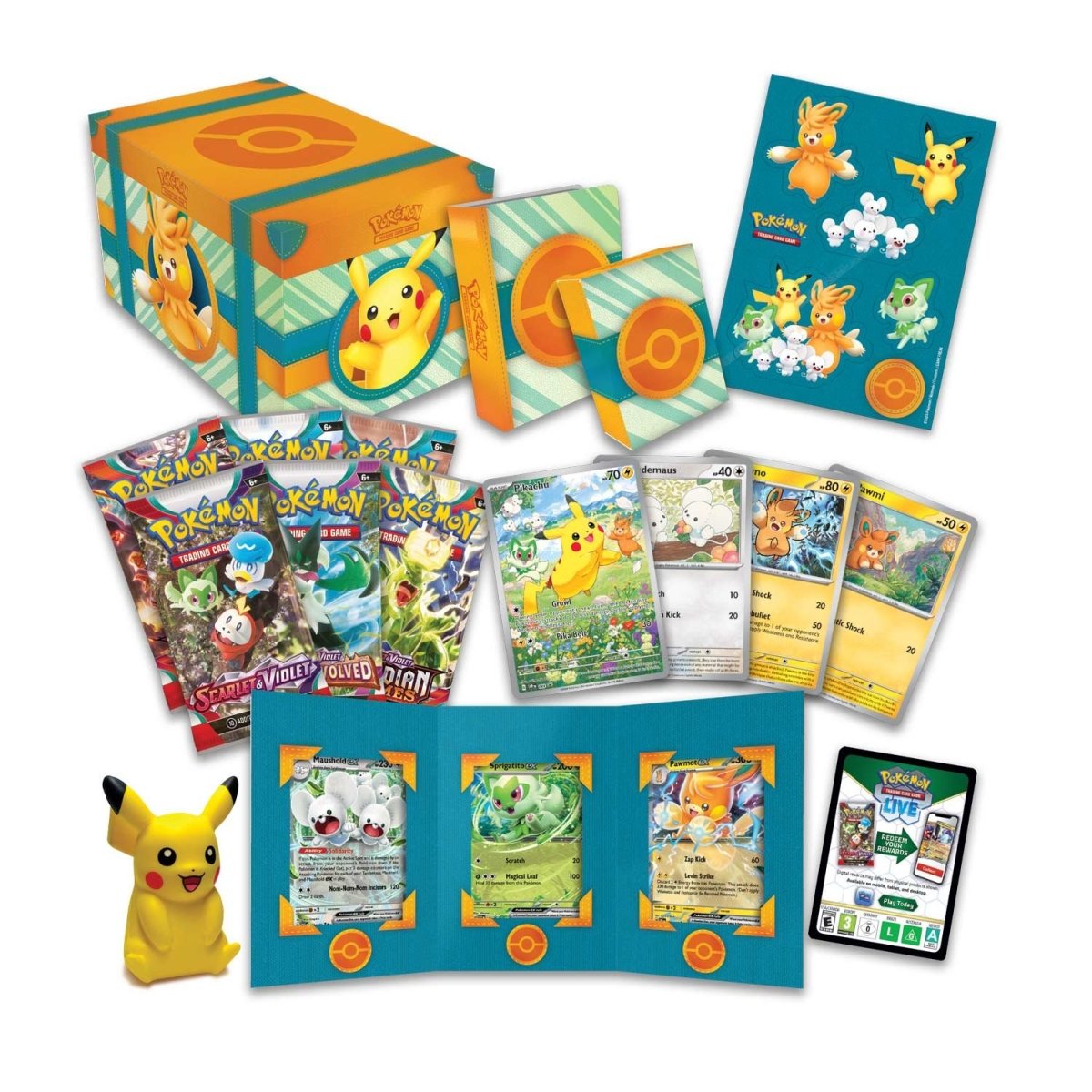 Pokémon TCG: 2024 Paldea Adventure Chest