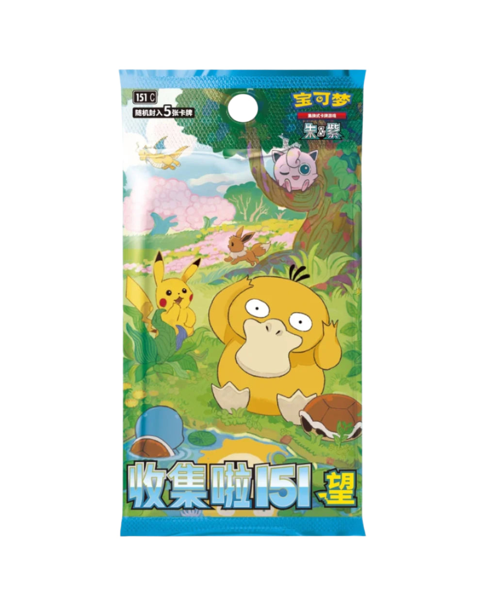 Pokémon TCG: Simplified Chinese Collect 151 Hope Coin Set (Random Pokémon)