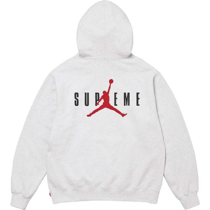 Supreme Jordan Hooded Sweatshirt (FW24) Ash Grey