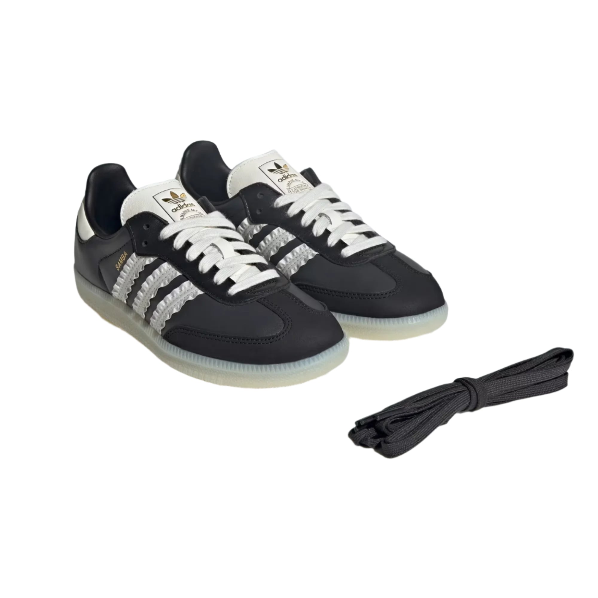 Adidas Samba Ruffle Stripes Pack Black Off White (Women's)