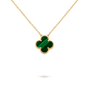 Van Cleef & Arpels Vintage Alhambra pendant 18K yellow gold, Malachite