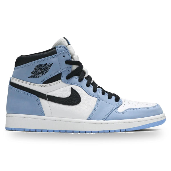 Air Jordan 1 Retro High White University Blue Black sneakers — style 555088-134 — photo 1 of 5