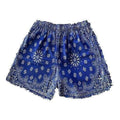 Bravest Studios Blue Paisley Shorts