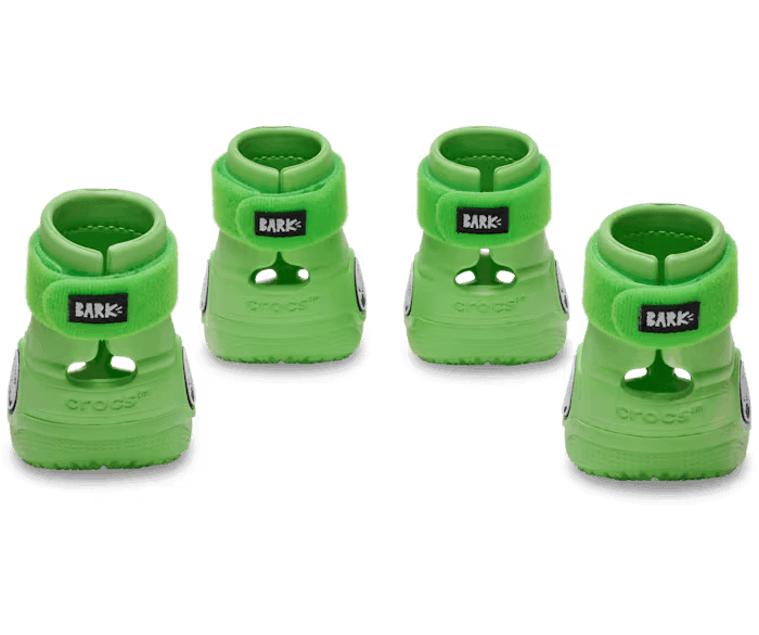 Pet Crocs Dog Boots Green Slime (Croctober)