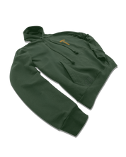 Chrome Hearts Script Hoodie Green & Orange