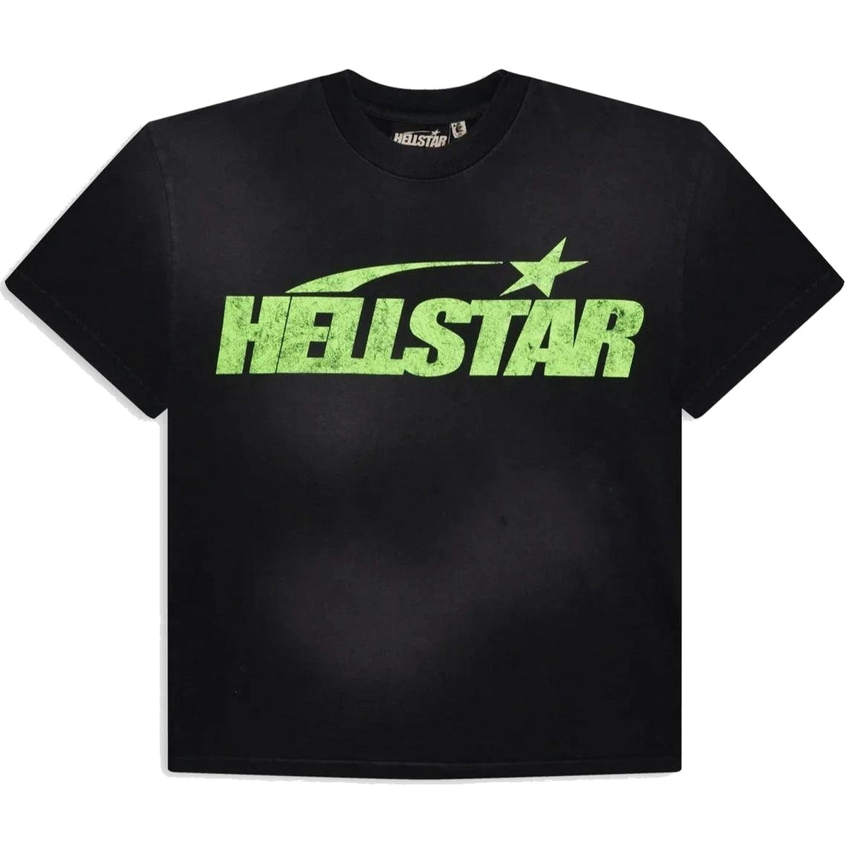 Hellstar Studios Classic Cracked T-Shirt Black & Green