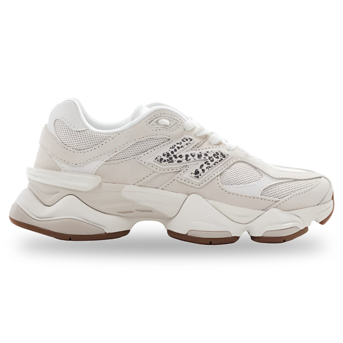 New Balance 9060 Beige Leopard Print