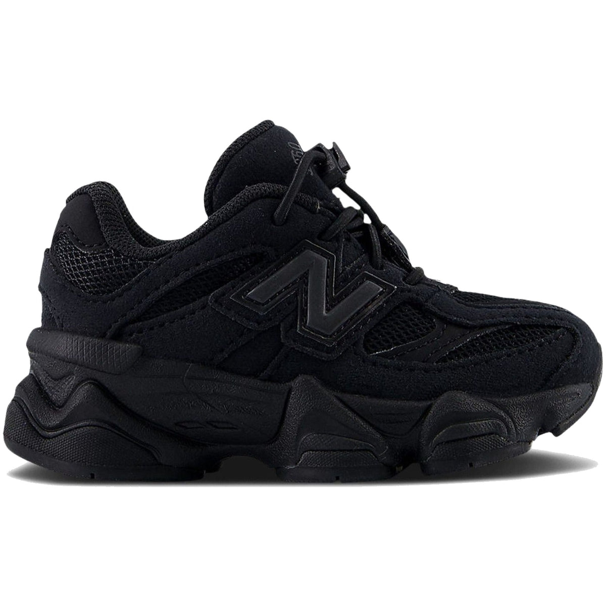 New Balance 9060 Triple Black (Toddler) sneakers — style IV9060BB — photo 1 of 5