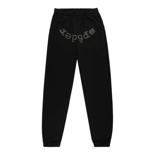 Sp5der Phantom Web Sweatpant Black