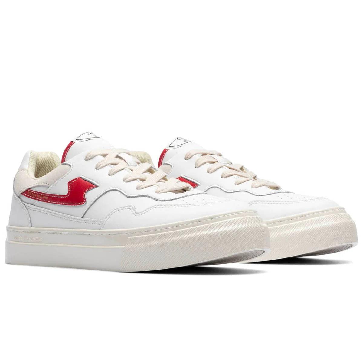 Stepney Workers Club Pearl S-Strike Leather White / Red