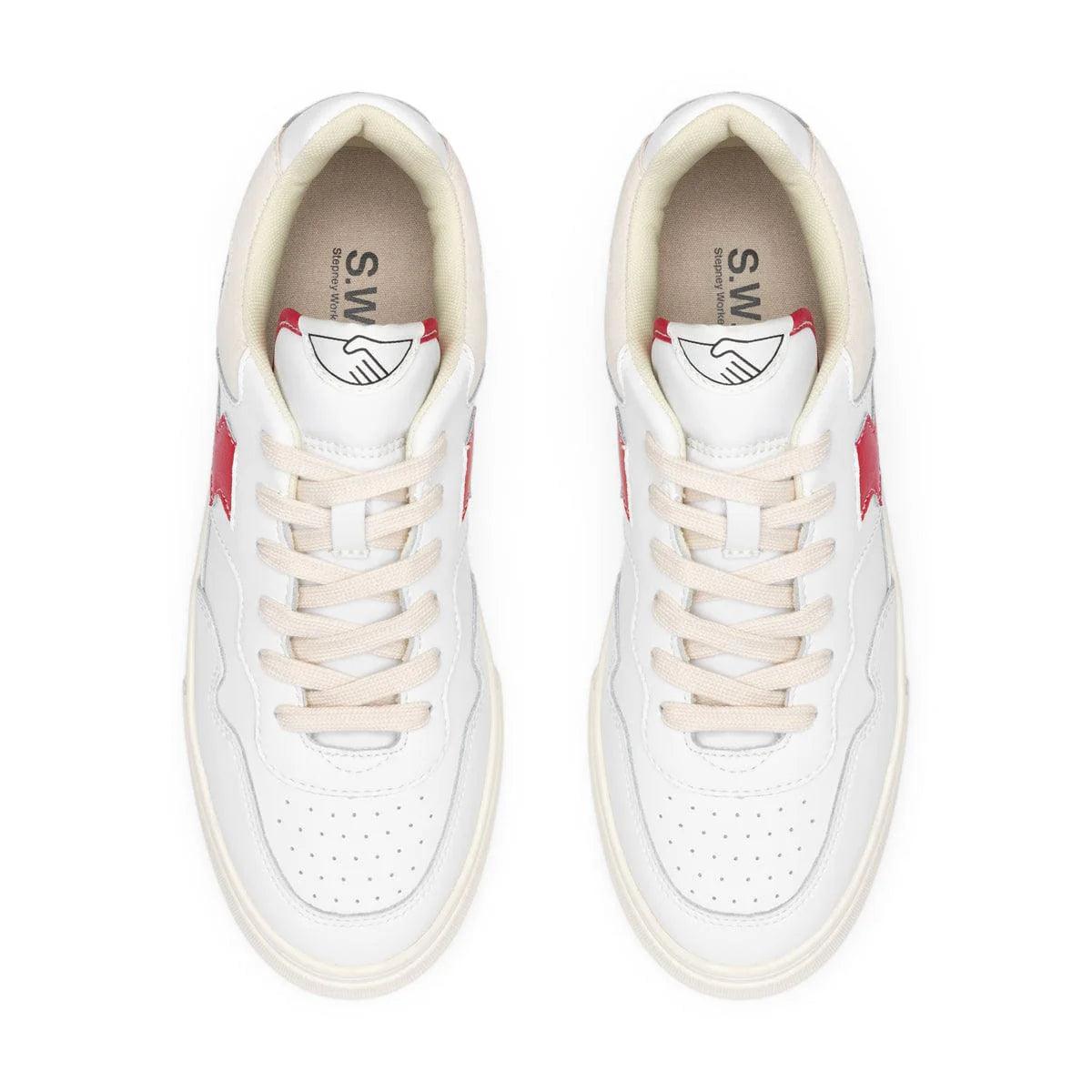 Stepney Workers Club Pearl S-Strike Leather White / Red