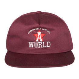 Travis Scott Astro Hat Burgundy