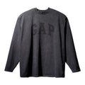Yeezy Gap Engineered by Balenciaga Maglietta a maniche lunghe con colomba nero