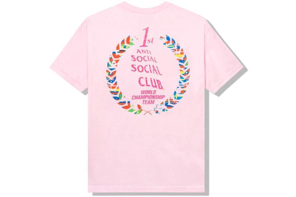 Anti Social Social Club Suzuka T-shirt Pink - Supra Sneakers