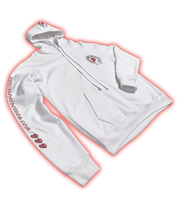 Chrome Hearts Rolling Stone Website Hoodie White - Supra Sneakers