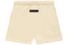 Pantaloncini da felpa Fear of God Essentials per Bambini Egg Shell