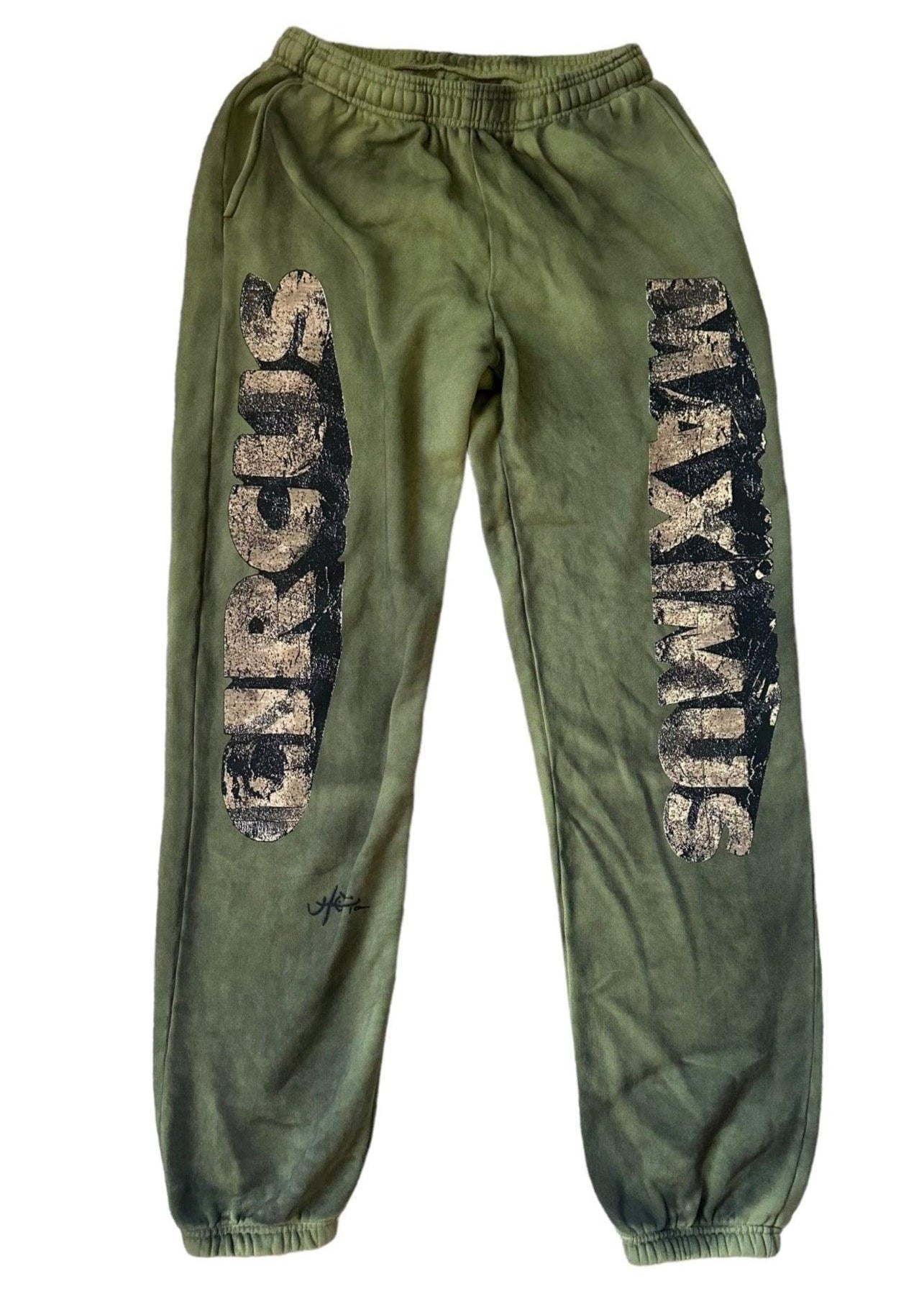 Travis Scott Utopia Circus Maximus Sweatpants - Supra Sneakers