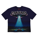 Godspeed O.B.E Abduction T-Shirt Navy - Image 1